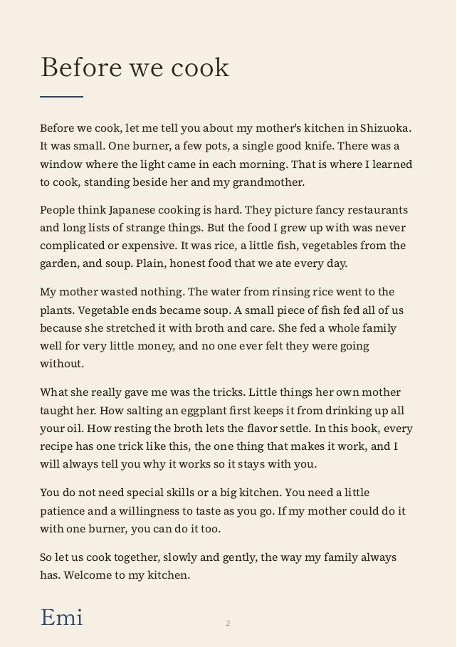 Emi's letter